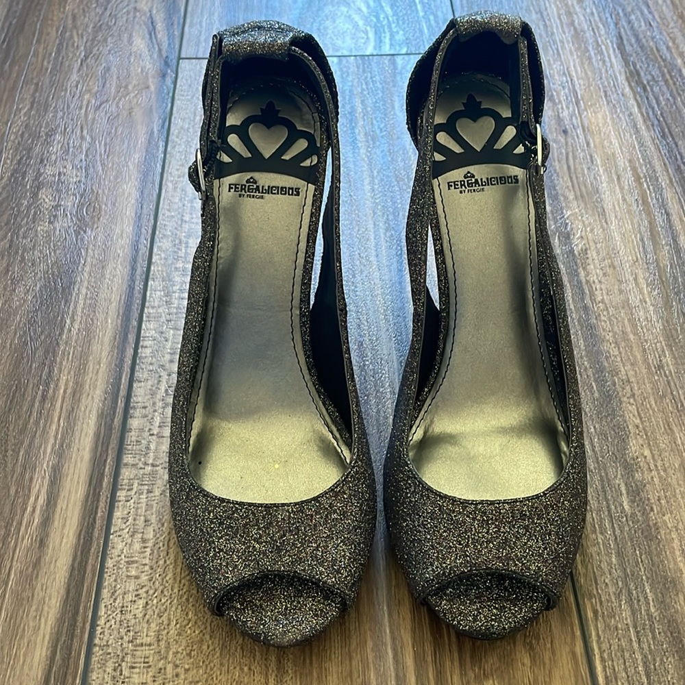 Fergalicious Glitter Heels